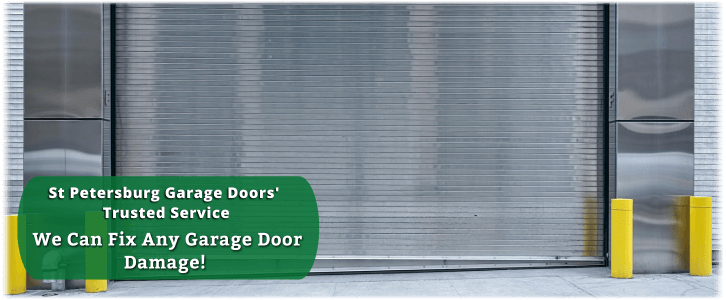 Garage Door Off Track In St Petersburg